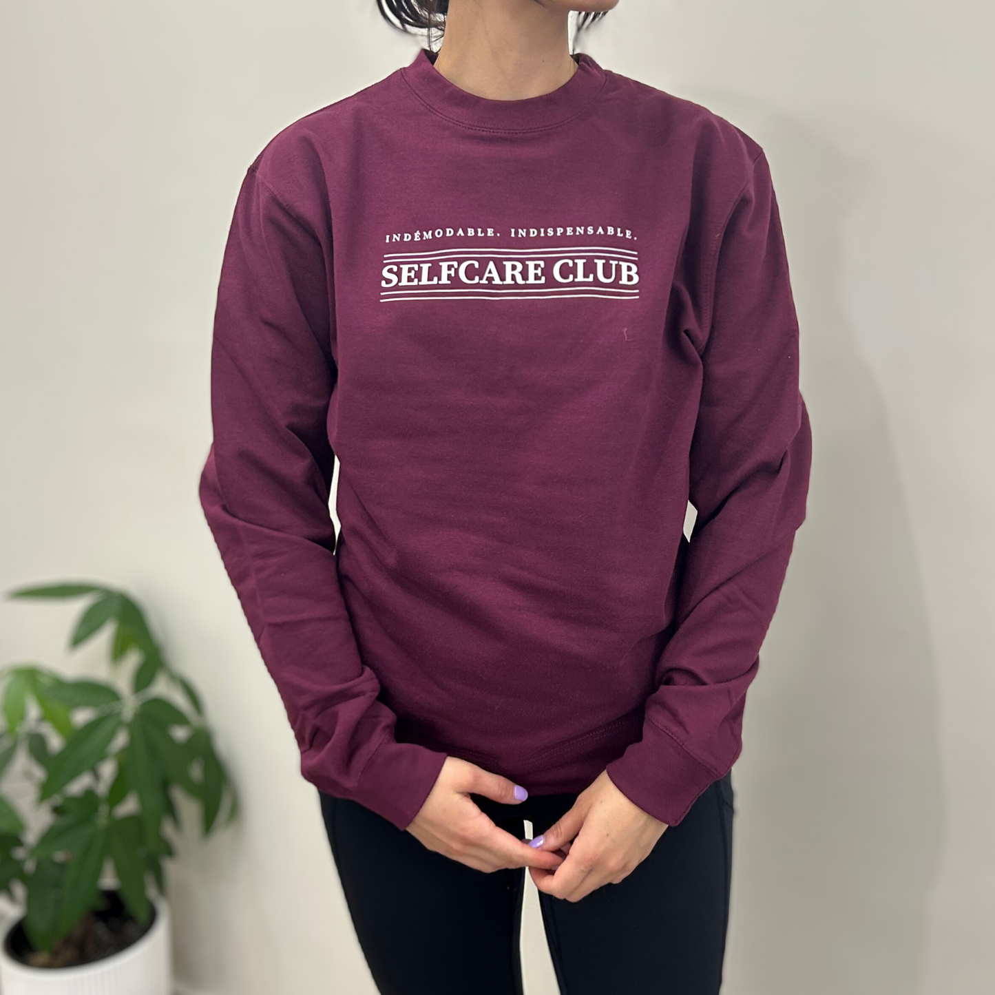 Le Crewneck « SELFCARE CLUB » - Le Simpliste